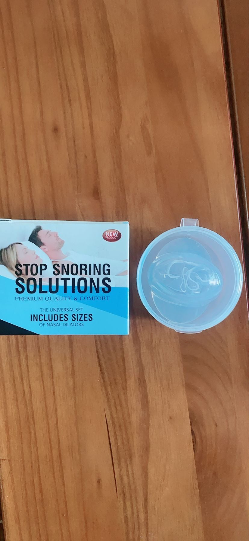 Silicone Tongue Anti-Snoring Device for Sleep