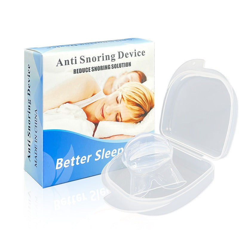 Silicone Tongue Anti-Snoring Device for Sleep