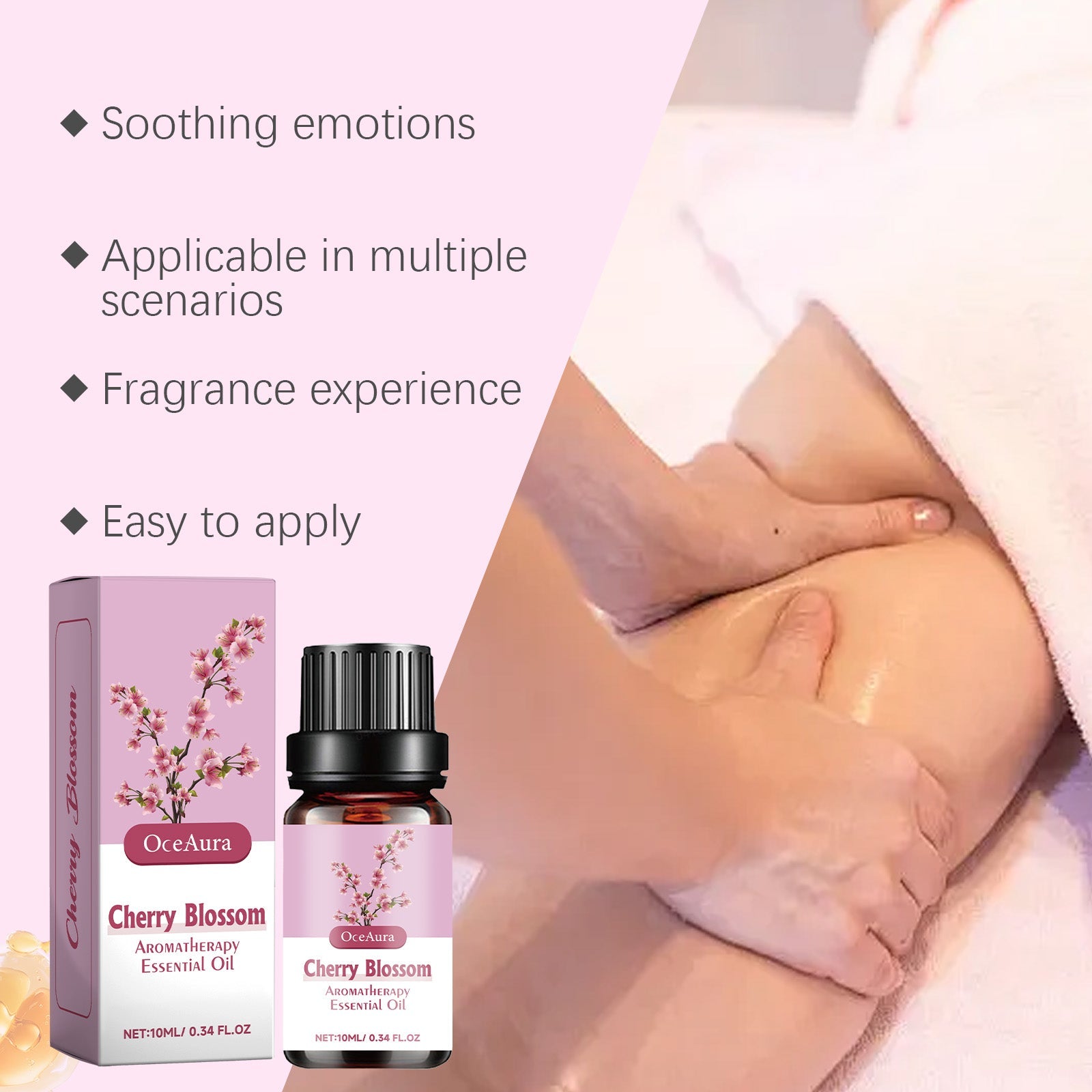 Aromatherapy Massage Oil for Soothing Relaxation