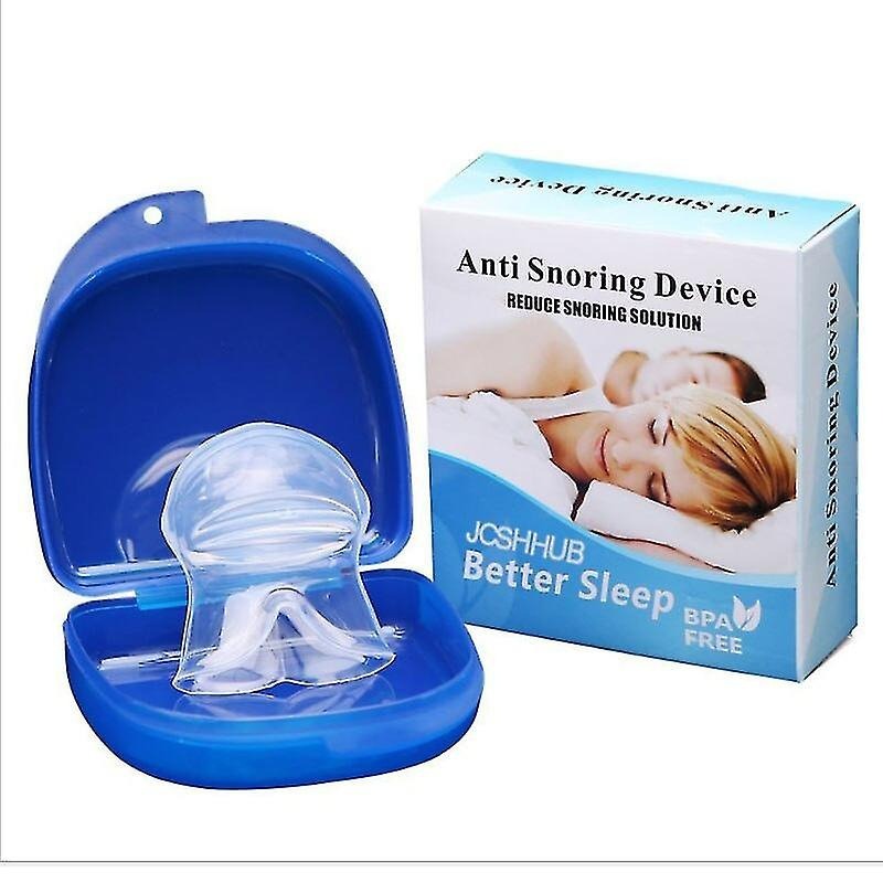 Silicone Tongue Anti-Snoring Device for Sleep
