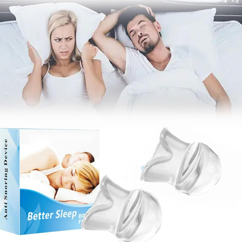Silicone Tongue Anti-Snoring Device for Sleep