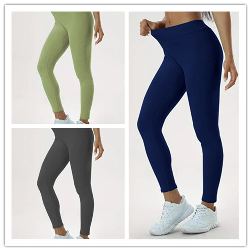 Women’s High-Waist Elastic Yoga Fitness Pants