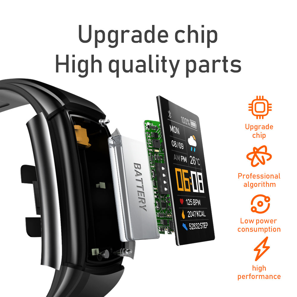 C5S Smart Bracelet with Heart Rate Health Monitor