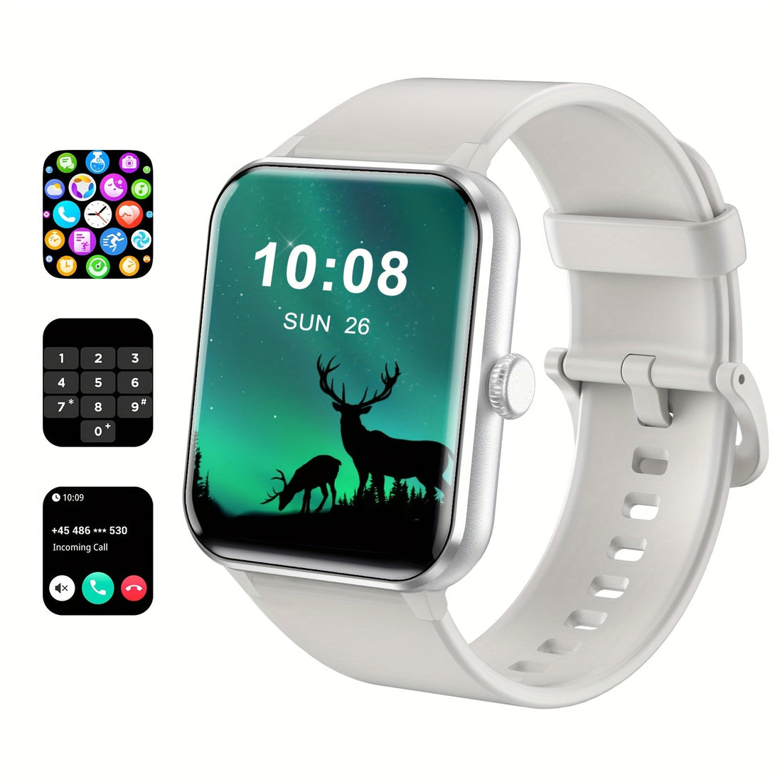 ActivePulse Pro: 100+ Mode Fitness & Health Smartwatch