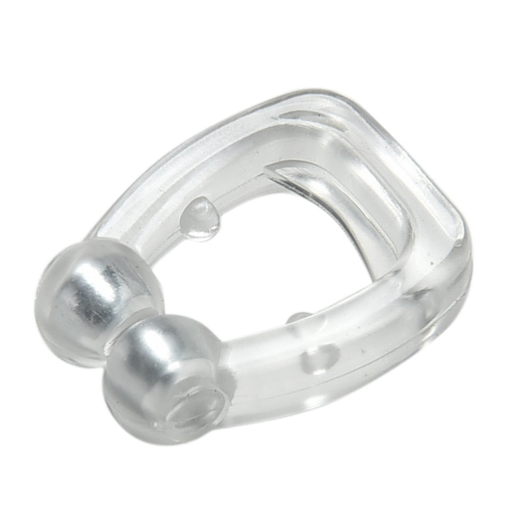 Silicone Magnetic Anti-Snore Nose Clip Device