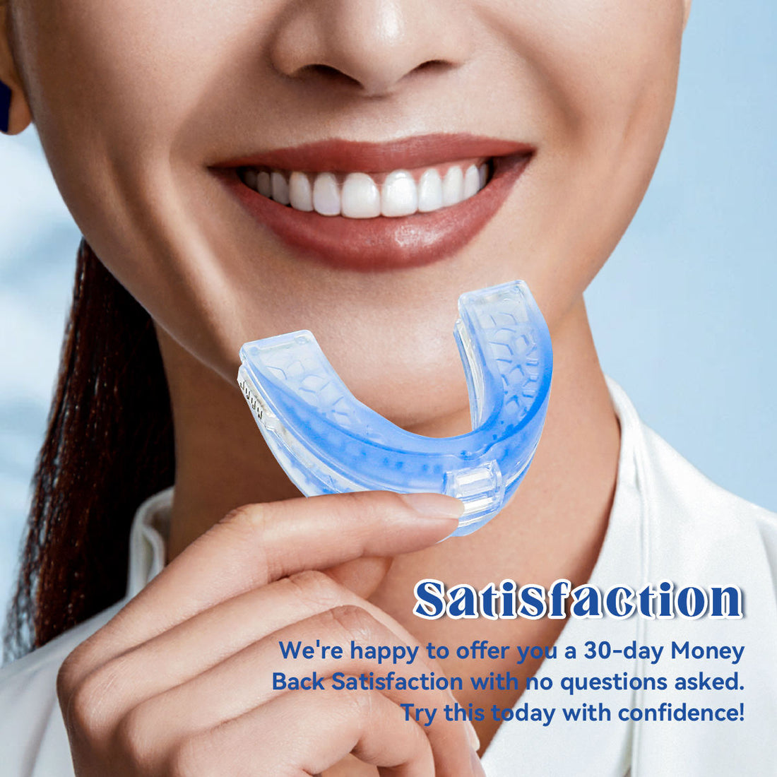 Adjustable Silicone Anti-Snoring and Anti-Bruxism Braces