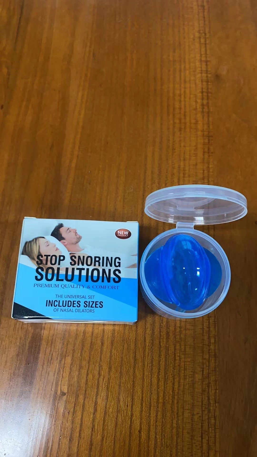 Silicone Tongue Anti-Snoring Device for Sleep