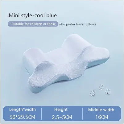 Sleeping Beauty Pillow Anti-Wrinkle Neck Protection Sleep Memory Foam Pillow Comfortable Soft Skin Care Bedding Cool Face Pillow