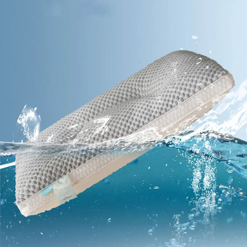 DecorBites™ Ice Rayon Cooling Pillow for Neck Health & Comfort