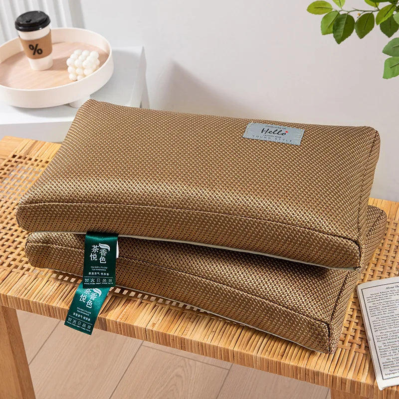 DecorBites™ Cooling Cervical Pillow for Summer Sleep Health