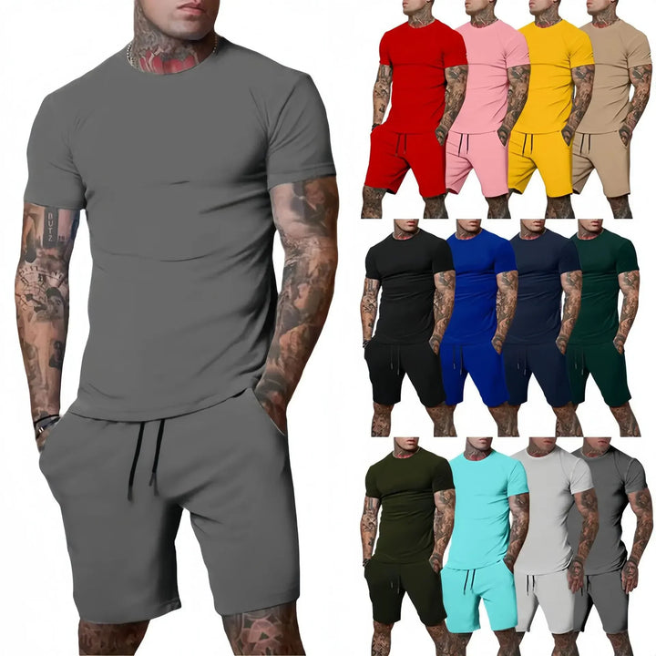 Men's Breathable Summer Sportswear Set