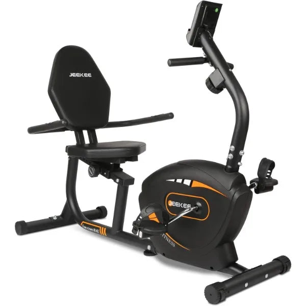 Recumbent Magnetic Exercise Bike for Home Fitness