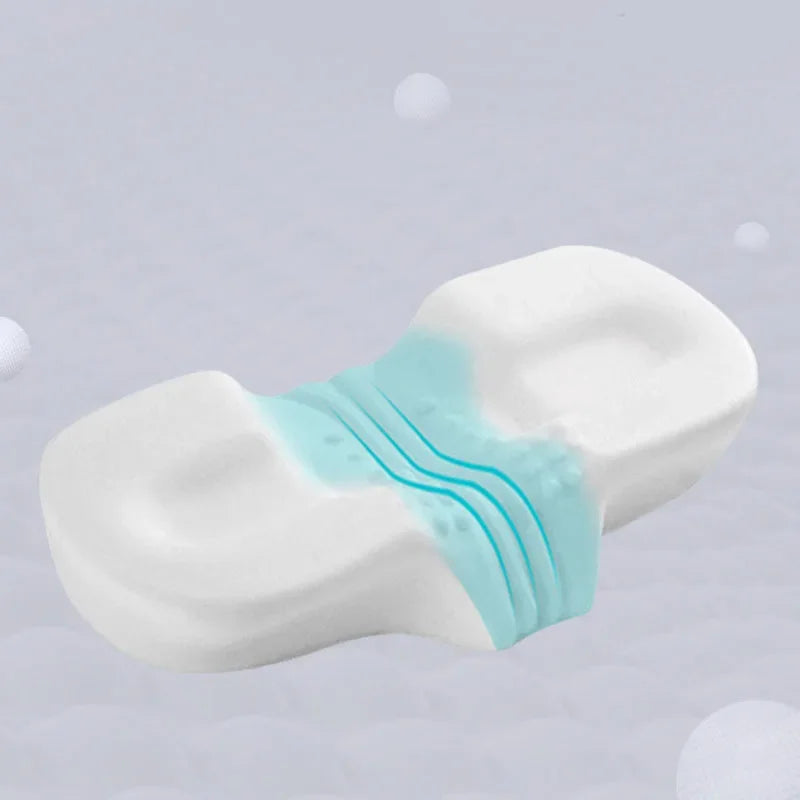 DecorBites™ Butterfly Memory Foam Cervical Health Care Pillow for Neck Orthopaedic Support