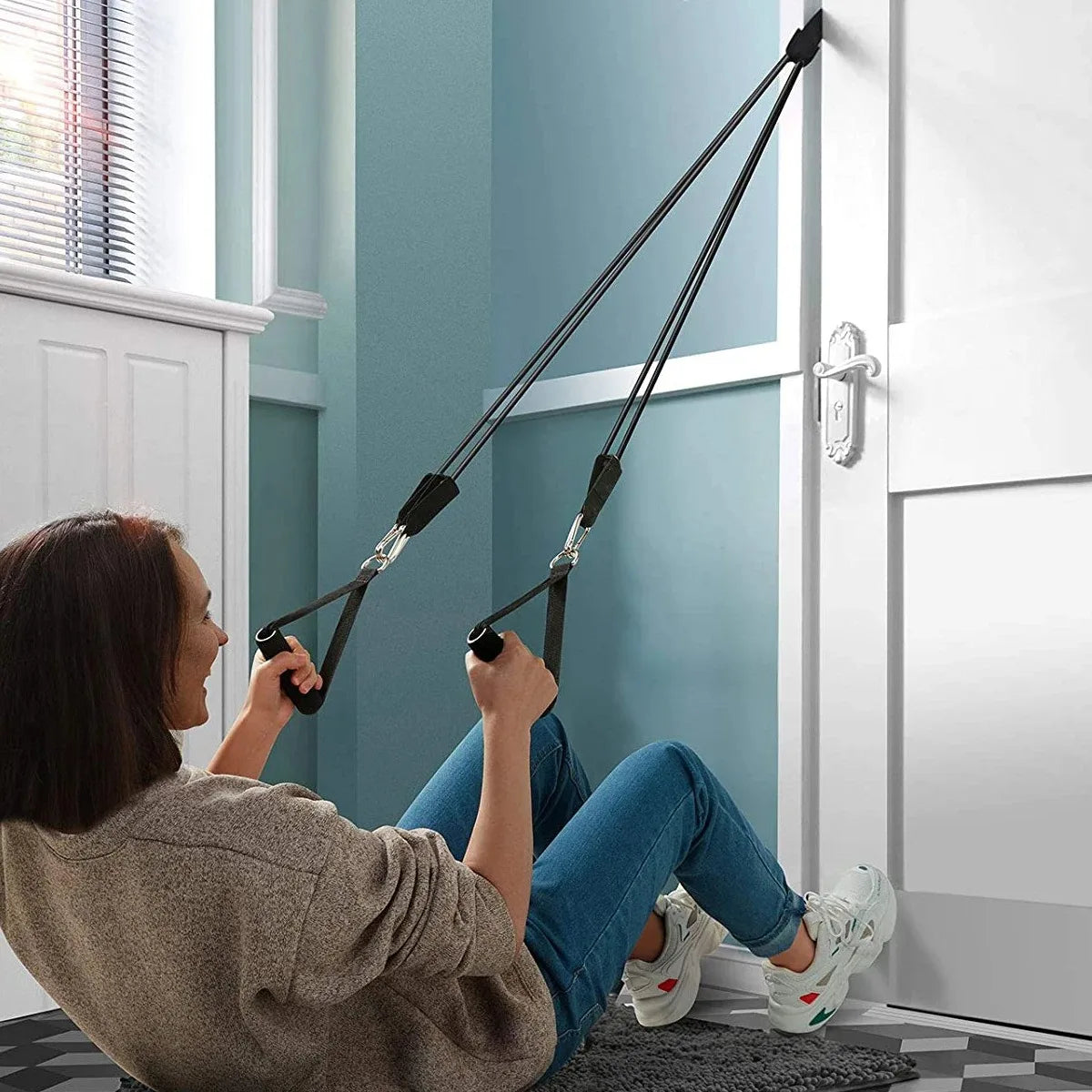 Wrapped Resistance Bands Set for Strength Training