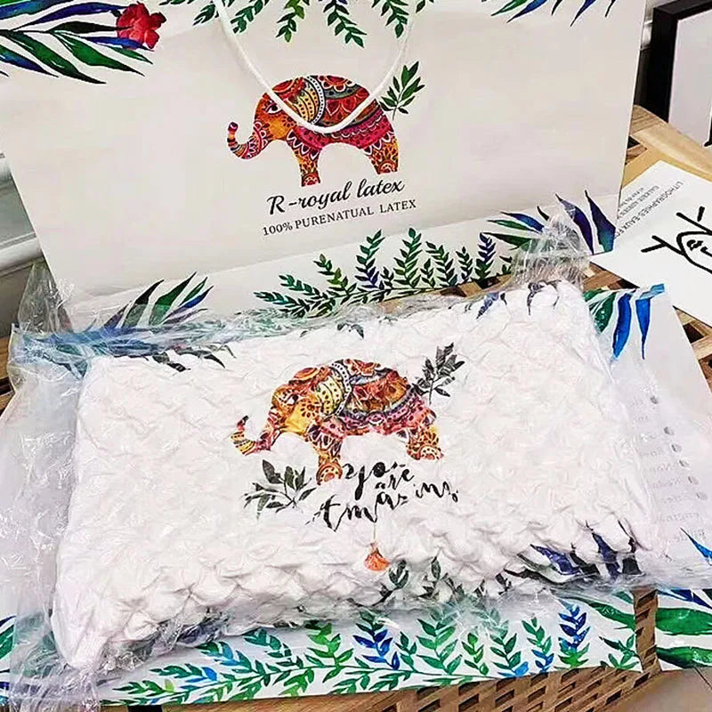 DecorBites™ Latex Memory Pillow for Spine and Neck Health