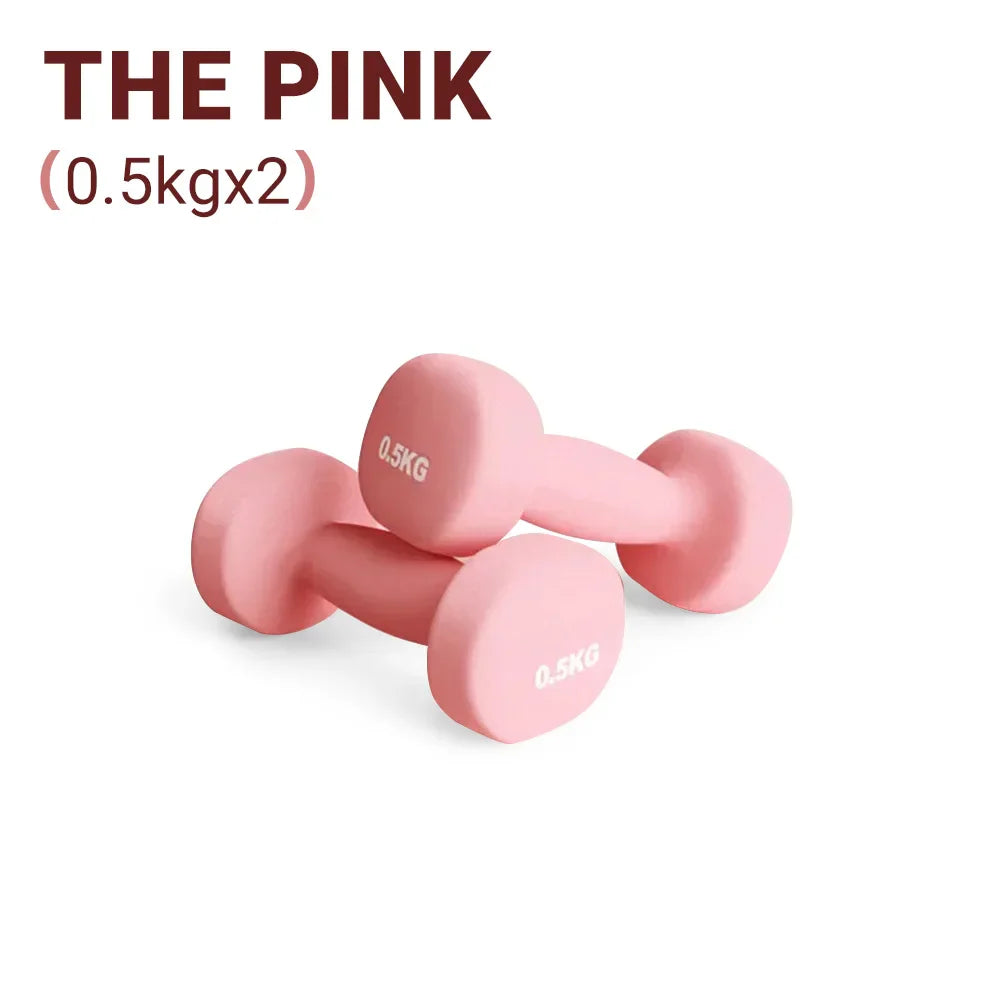 Neoprene Dumbbells for Home Fitness and Strength