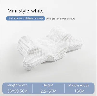 Sleeping Beauty Pillow Anti-Wrinkle Neck Protection Sleep Memory Foam Pillow Comfortable Soft Skin Care Bedding Cool Face Pillow