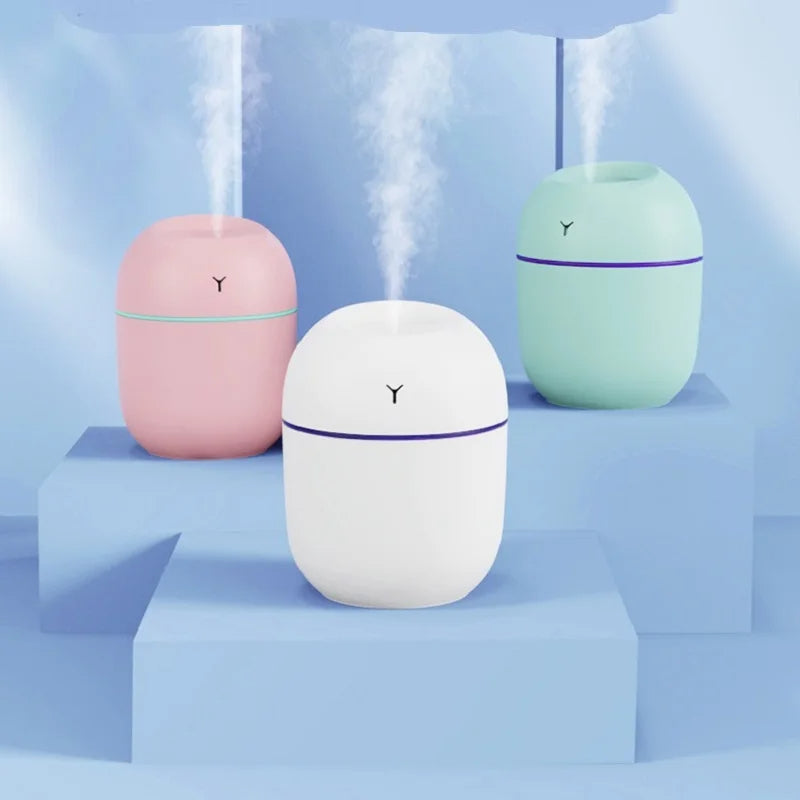 Portable USB Ultrasonic Humidifier and Aroma Diffuser