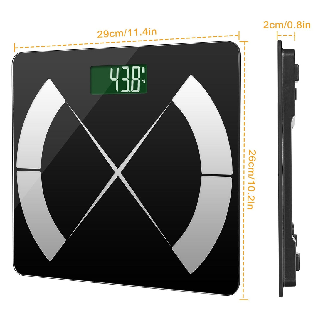 Smart Digital Body Composition Scale with App