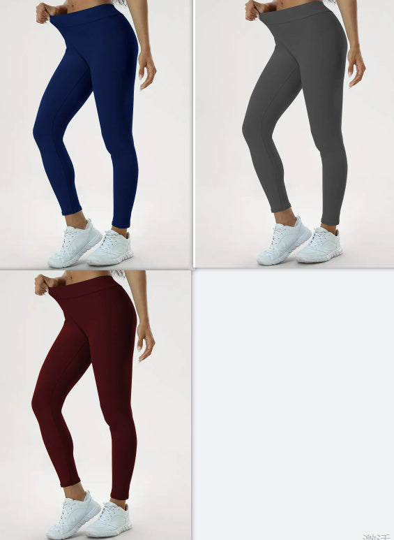 Women’s High-Waist Elastic Yoga Fitness Pants