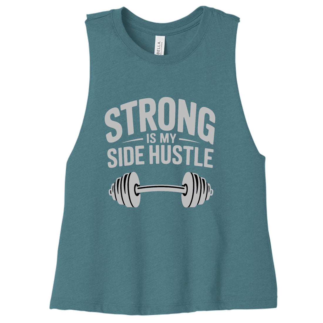 Strong is My Side Hustle - Women's Racerback Tank
