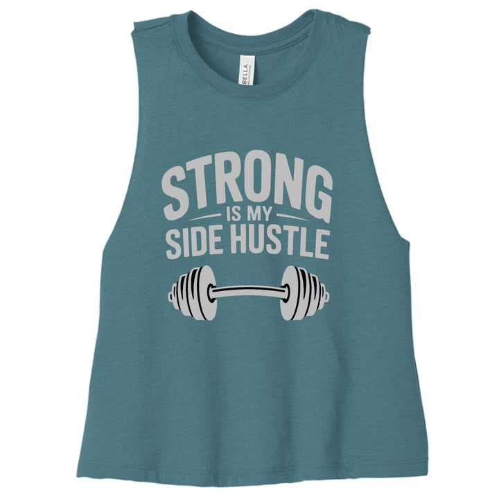 Strong is My Side Hustle - Women's Racerback Tank