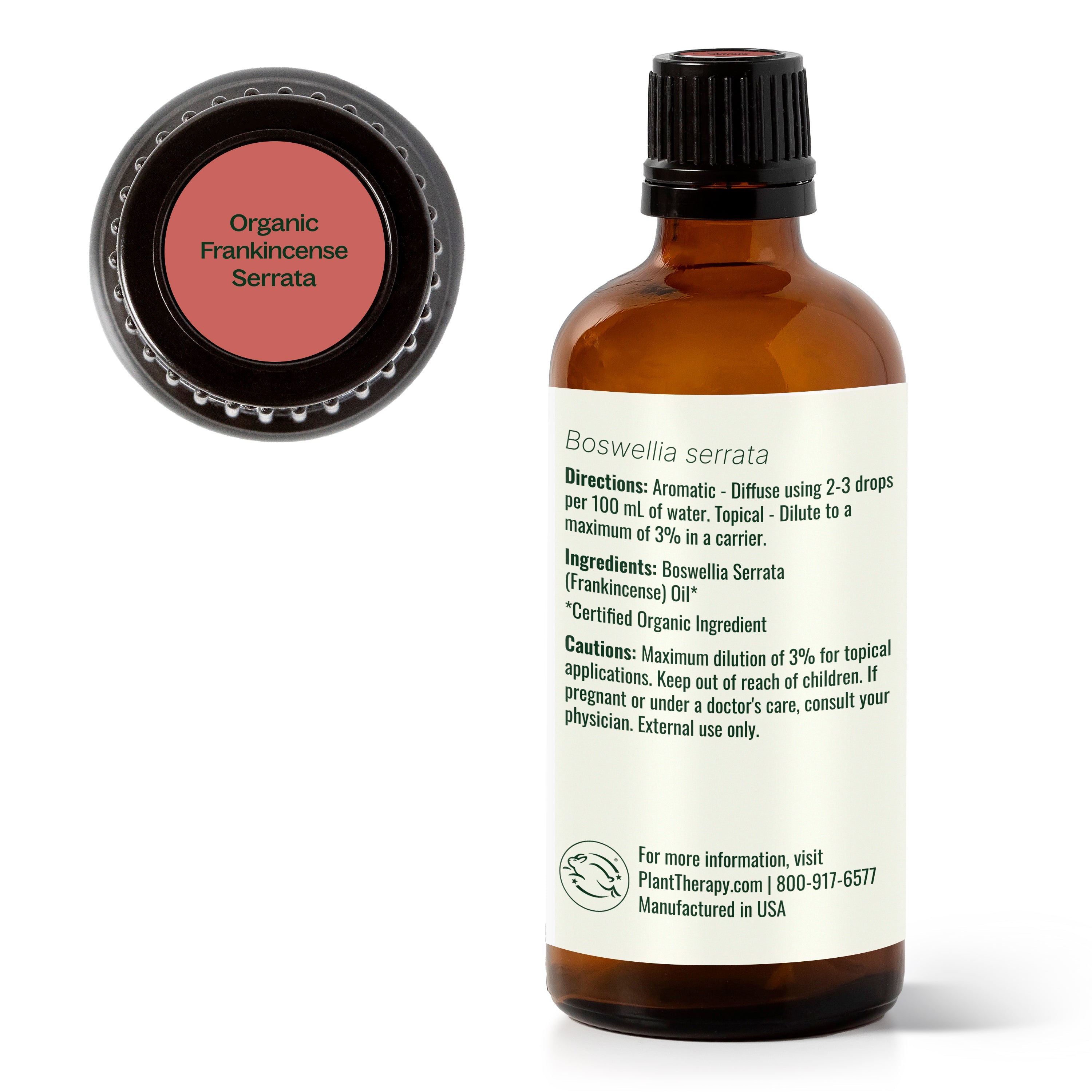 Organic Frankincense Serrata Essential Oil