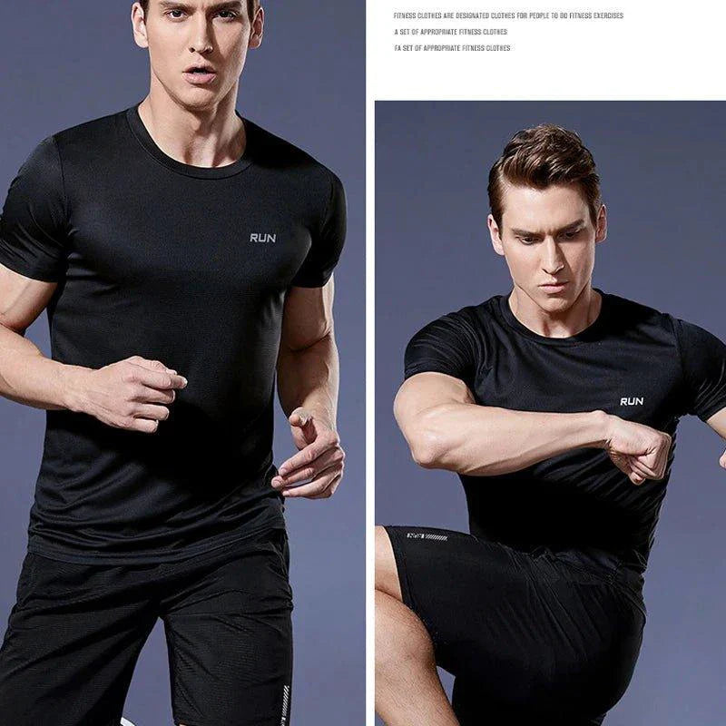 Men's Quick Dry Compression Fitness T-Shirt'